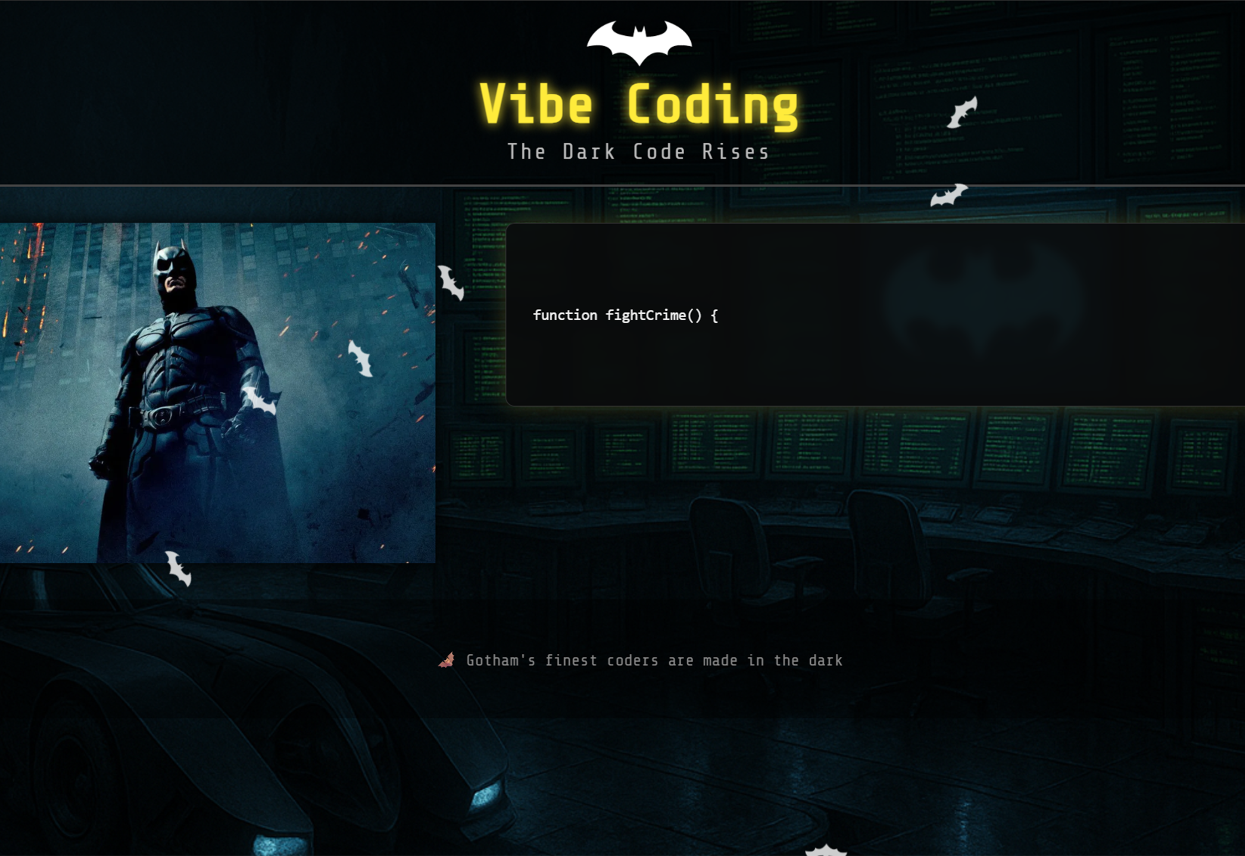 Assignment 2 thumbnail: Vibe Coding